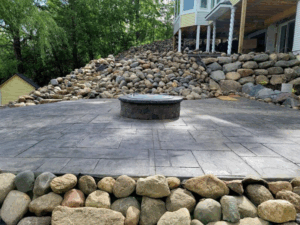 Boulder Retaining walls